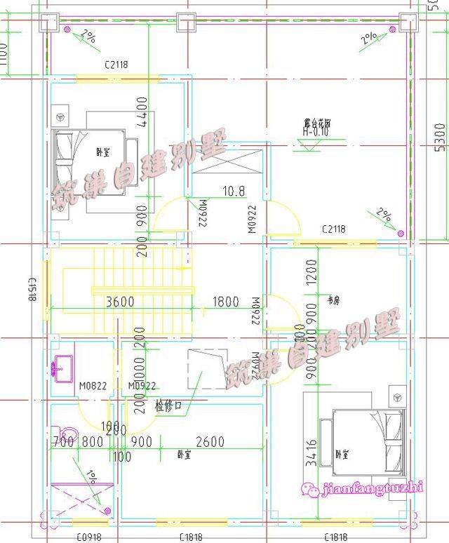 9x12农村自建房设计图_8x10农村自建房图纸_农村自