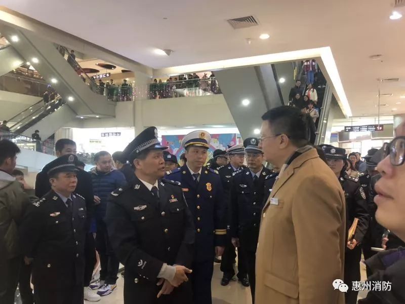 惠州市副市长,公安局长高诚苗带队检查督导"跨年夜"大型群众性活动