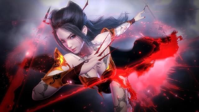 求动漫天行九歌中焰灵姬的高清手机壁纸 (640x360)