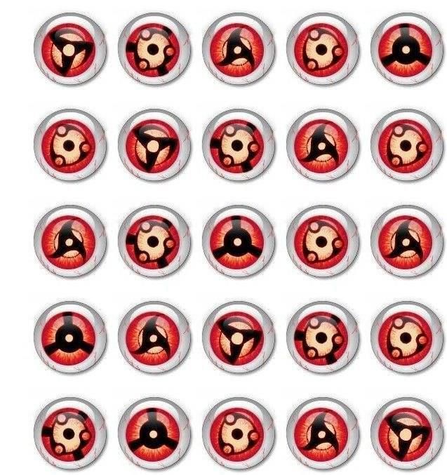 ps制作火影忍者写轮眼教程