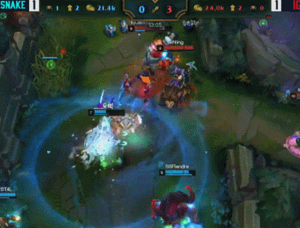 ig对战蛇队决胜局:jackeylove怒秀德莱文!