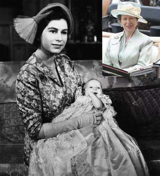 英国女王22岁初为人母,16年后生第4个孩子,抱王子下火车好优雅