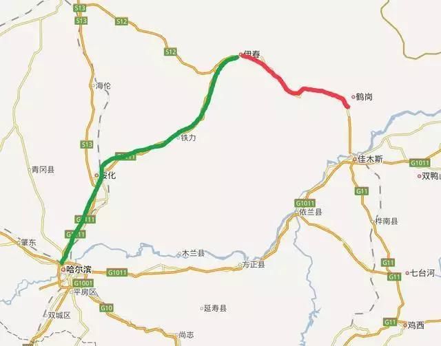 鹤哈高速全长463公里,规划里程463km,通车里程303km.