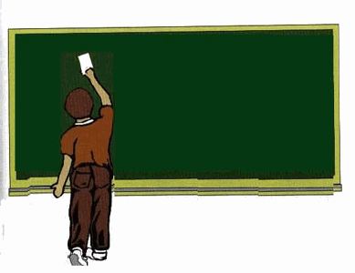 来自一张动态图,一个女的在黑板上写了数学公式,然后擦掉上半部分就剩