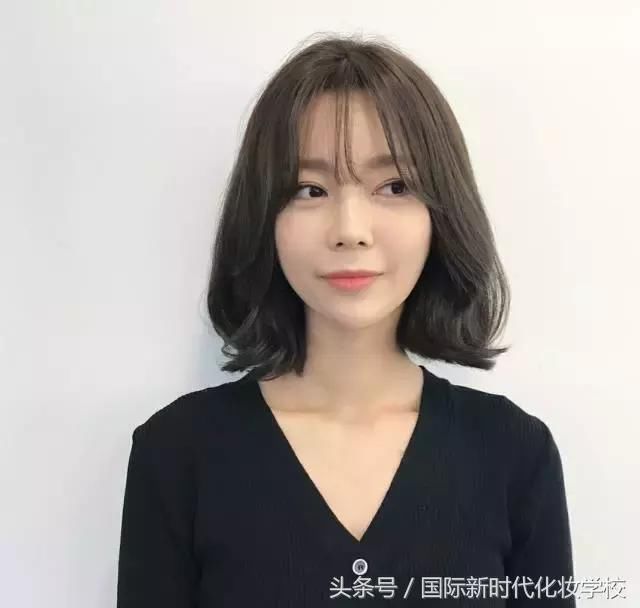 当下换发的36款长发v长发,发型短发都有,想流行短发韩文歌曲图片