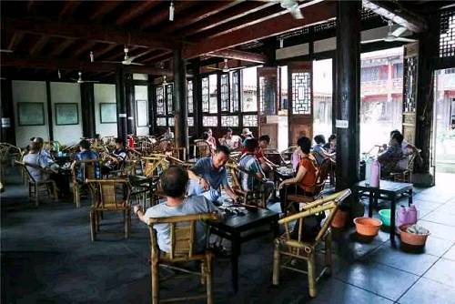 资料图:老成都茶馆
