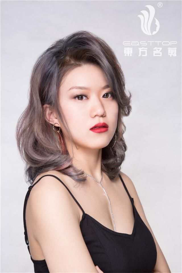花漾甜心东方名剪2018春夏系列纹理发布发型烫发型图男侧背图片