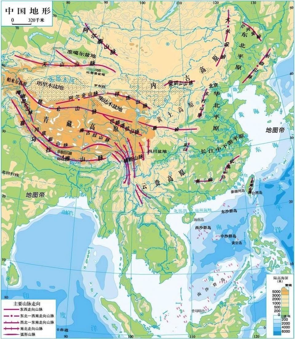 地图上大兴安岭位于内蒙古 为何属于黑龙江图片