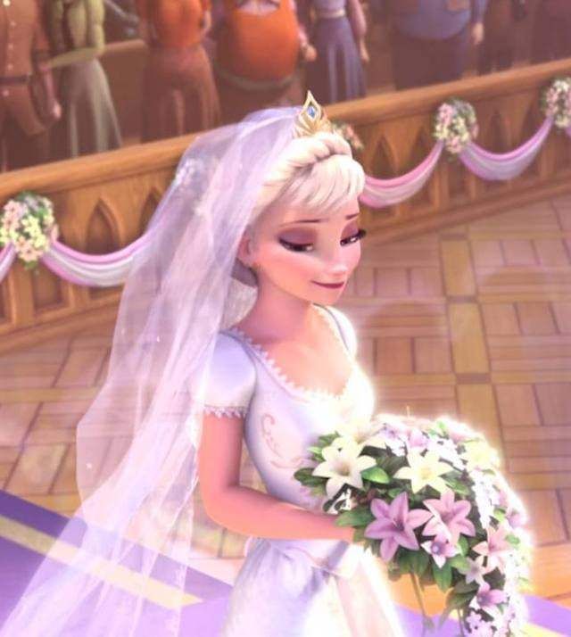 当迪士尼公主变成了唯美画风,艾莎穿上旗袍的样子太迷人了!