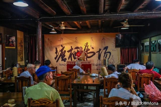 杭州周边30公里有个免费的百年美食,人少景雅广场城市古镇泥城宝龙图片