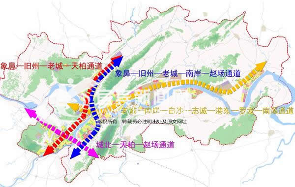 据此前宜宾制定的相关规划预测,未来宜宾轨道交通网建立后,客流走廊将