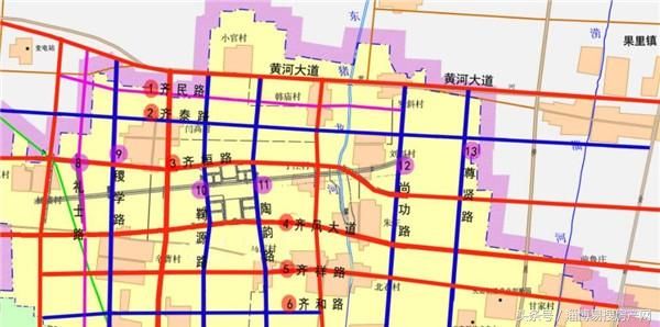 淄博海岱大道,齐风大道新鲜出炉,快来看是哪条路转变过来的!