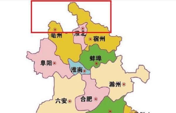 宿州和亳州作为皖北城市,可能因为地理位置的原因,存在感比较低.图片