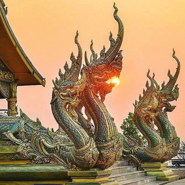 湄公河现娜迦灵蛇?民众纷纷围观祈福