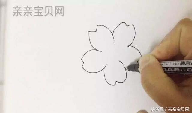 简笔画课堂 漂亮的桃花 no.20