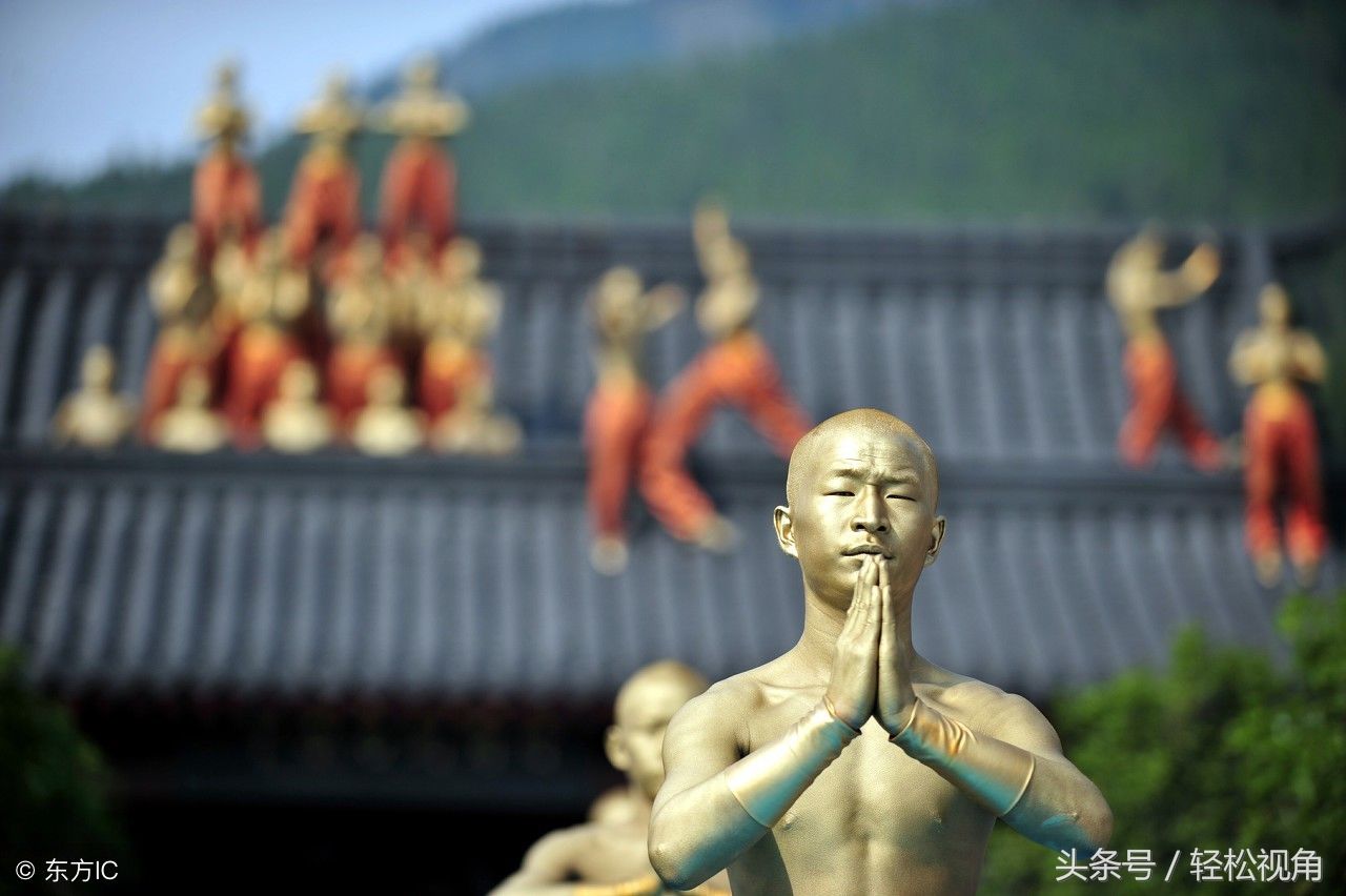 河南少林寺百名少林铜人阵,难得一见!