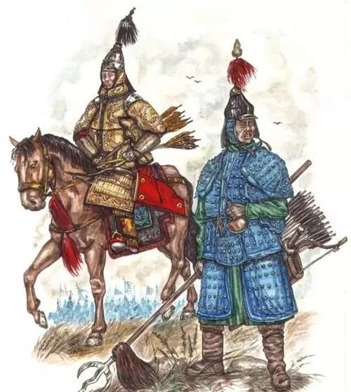 △清军的八旗骑兵与步兵 1644年12月29日,马不停蹄的闯军主力,抵达