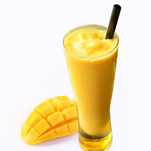 特下饭的芒果奶昔, 简单两步做出天然健康饮品:芒果奶昔的做法