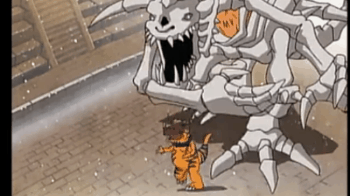 亚古兽绝对是大家印象最深刻的数码宝贝,不论是动漫还是游戏,它的