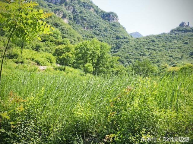 焦作中站龙翔山,水光潋滟晴方好,人称河南小九寨