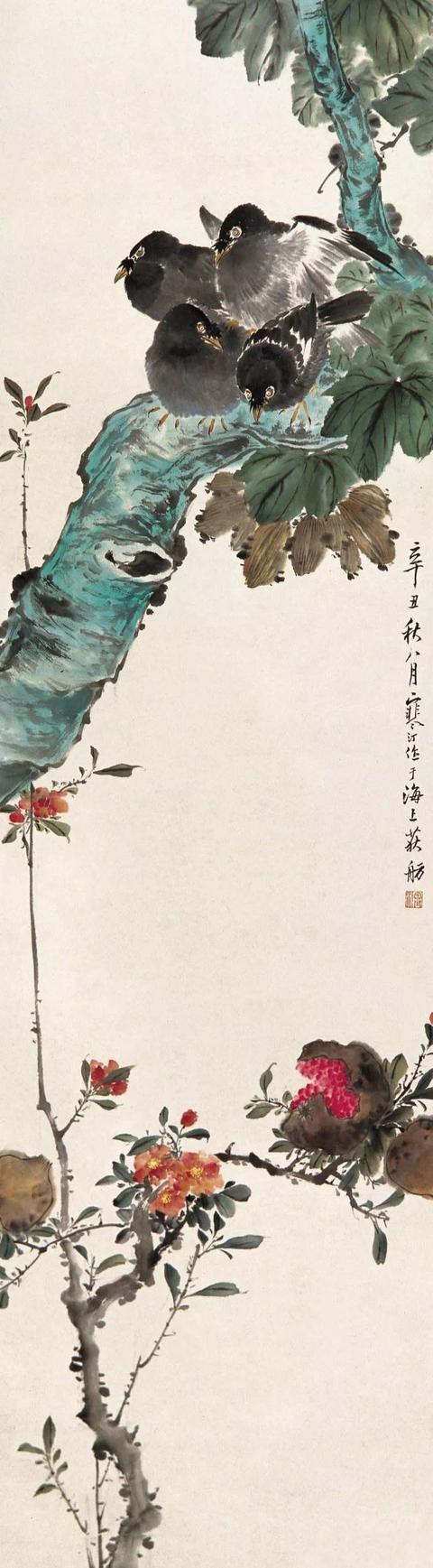 钟质夫|不一样的工笔花鸟世界