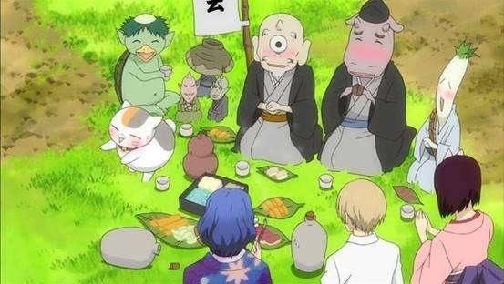 夏目友人帐中的三只吃货妖怪, 猫咪老师你该减肥了