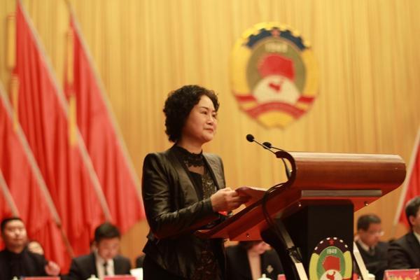 区政协主席陈蕾作工作报告 受政协广元市利州区第八届委员会常务委员