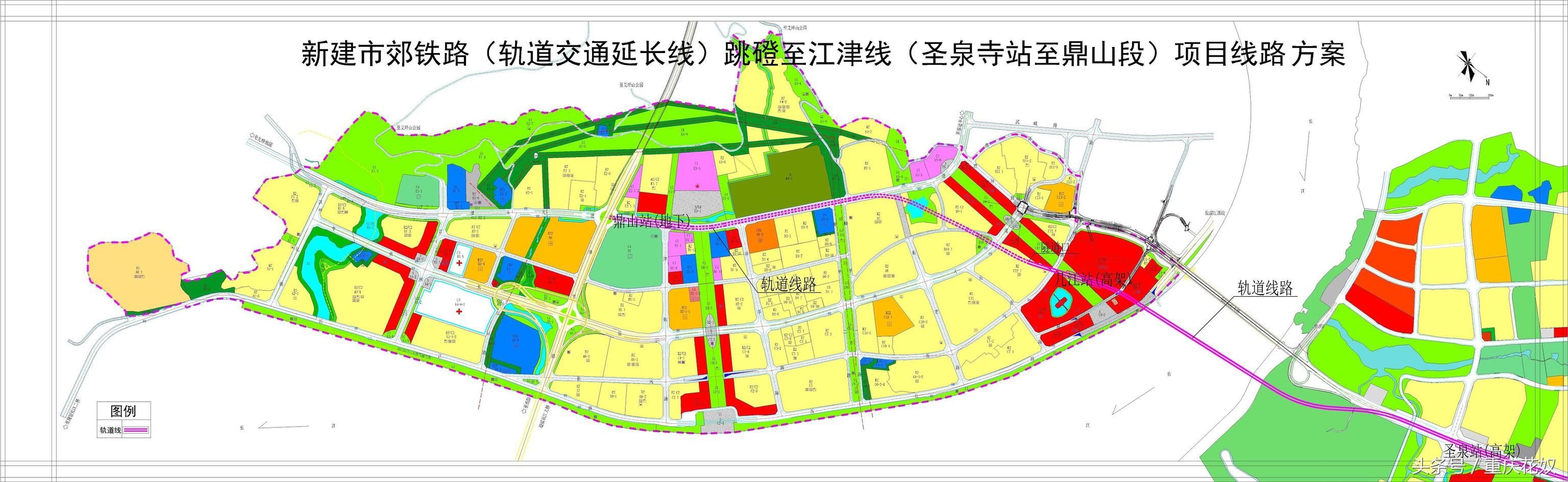 据悉这条线路将会进一步延伸到江津区支坪,然后与珞璜渝贵铁路对接