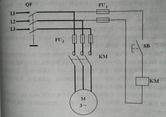 电动机点动控制电路原理