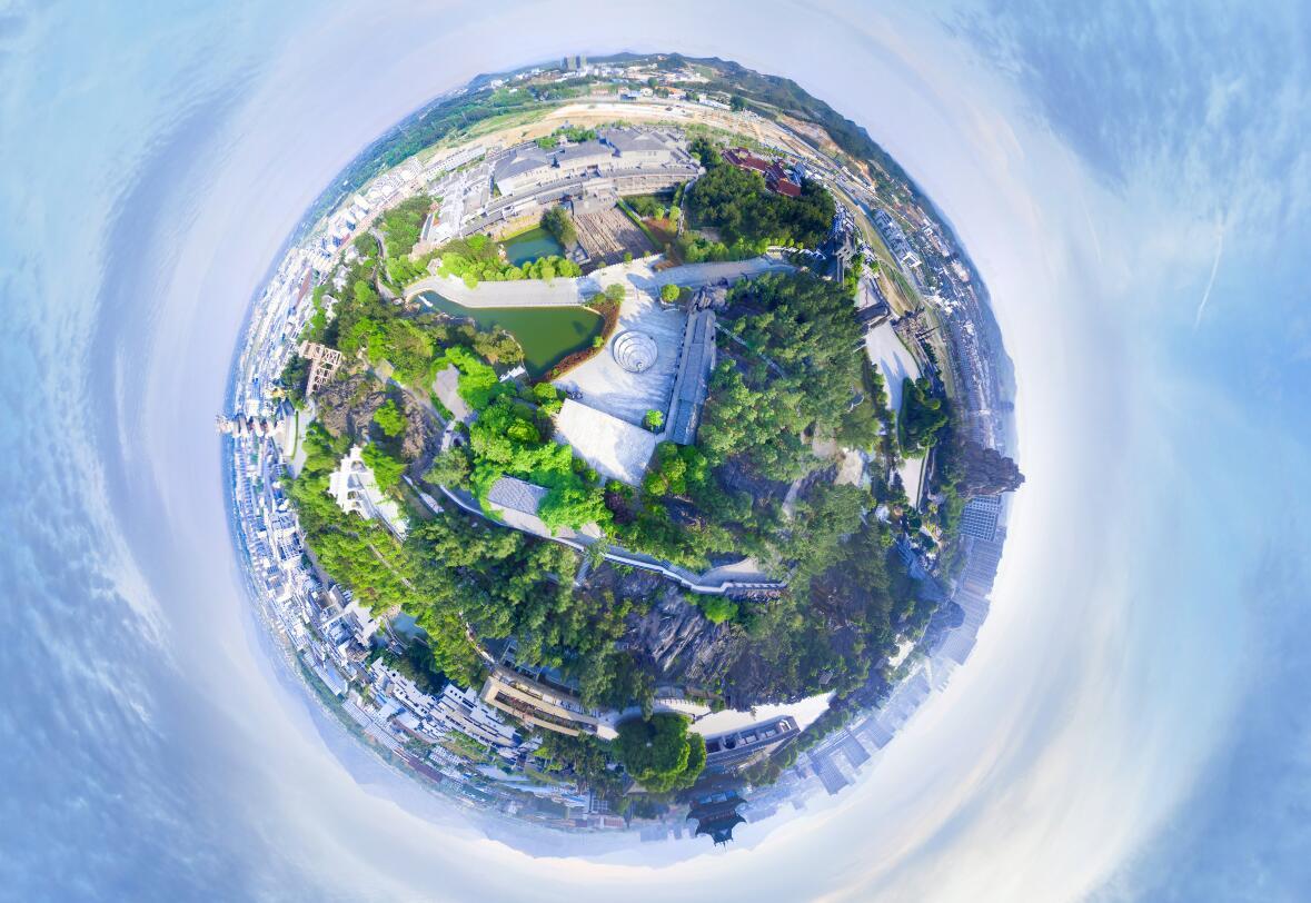 网展打造的禅院太湖旅游区vr全景利用技术,虚拟现实