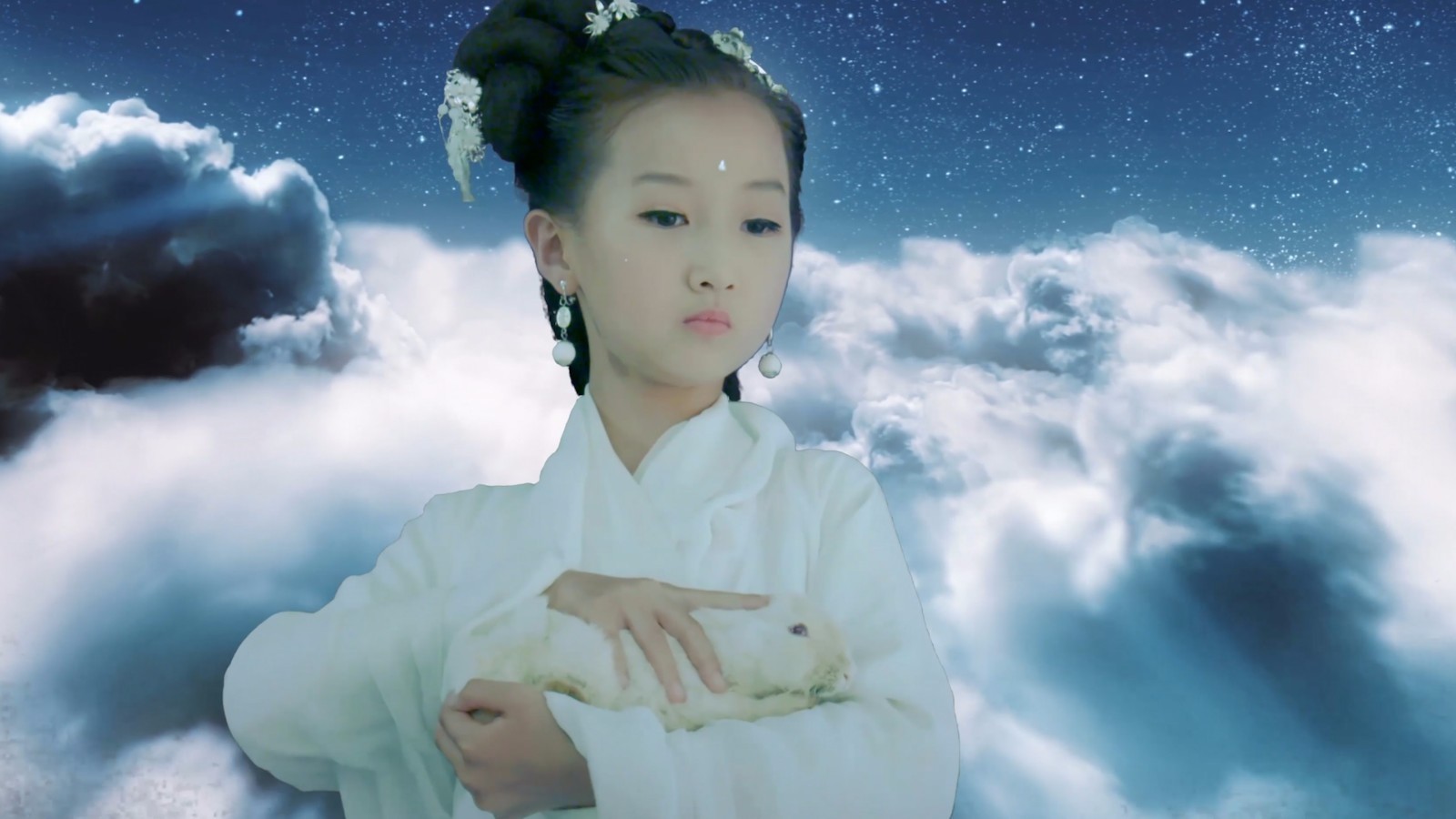 《嫦娥奔月传说》:小姑娘吃仙丹,飞升上仙