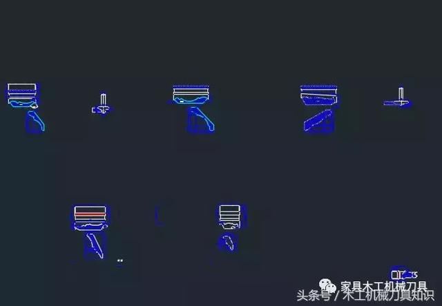 65个木工刀具CADv铣刀铣刀,立轴铣刀和镂图纸家装设计效果图渲染的步骤图片