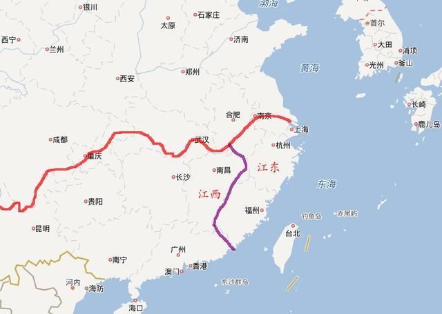 中国有河南河北,湖南湖北,山东山西,为何只有江西而没图片