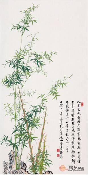现代擅长画竹子的画家 李传波国画竹子艺术赏析