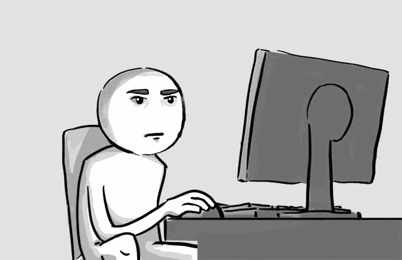 搞笑gif:赚钱不容易,看多了蛇吞人,偶然也看看人吞蛇