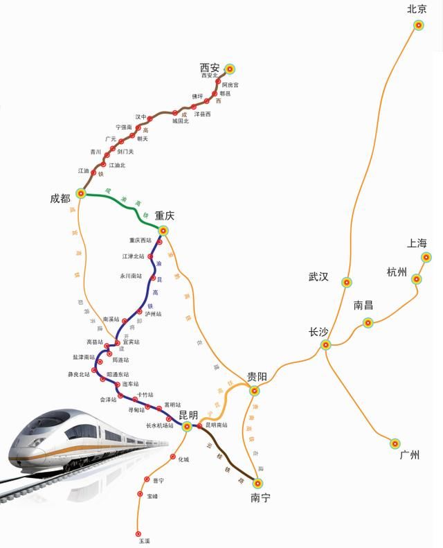 坐着动车去旅游 云南高铁枢纽型经济体系初显