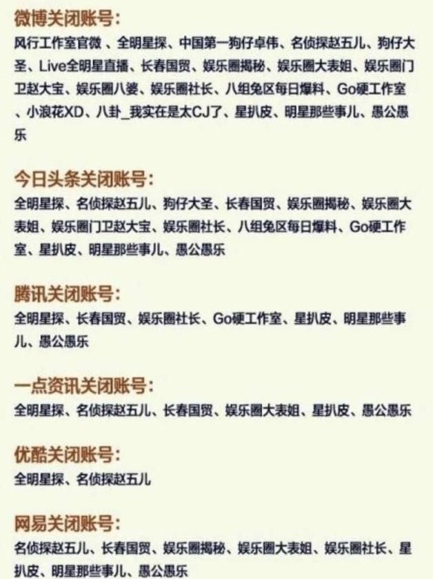 娱乐圈进行大整改,这些明星将禁止登台演出,卓伟赵五儿将被封杀