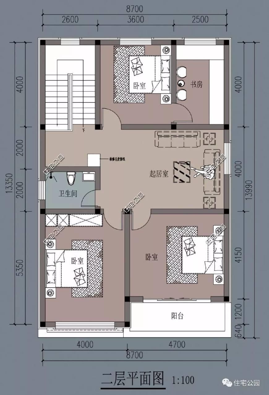 6套小户型农村别墅,面宽不足9米就这样建!第4套18万你建吗?