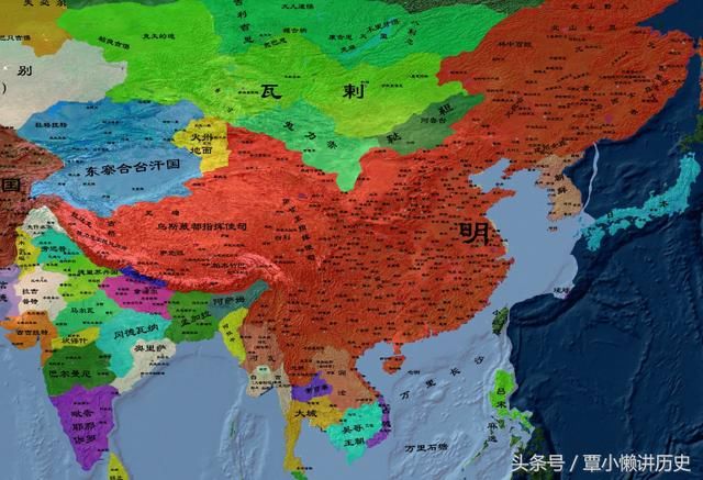 9张图概括中国各朝代版图变迁历史:汉唐盛世气势磅礴