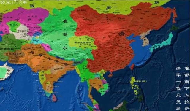 清帝国版图进化史:最大功劳不是康熙,也不是乾隆,而是