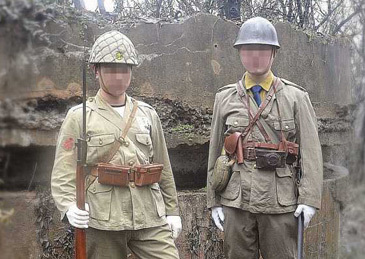 "2男子扮日本兵拍照"爆料人:我被反向人肉了