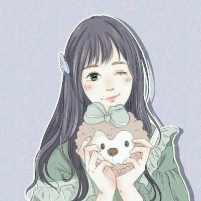 动漫头像|2018卡通女生头像可爱清新手绘图片