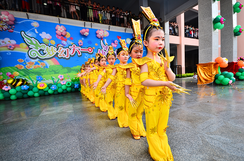 南充和平路孩子v孩子幼儿园的小学们这样过节小学a孩子率图片