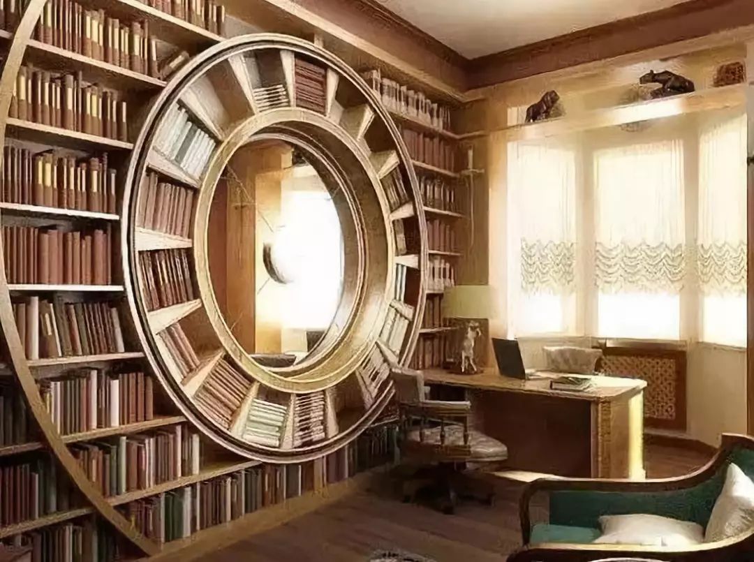 书房| 书架墙设计9款