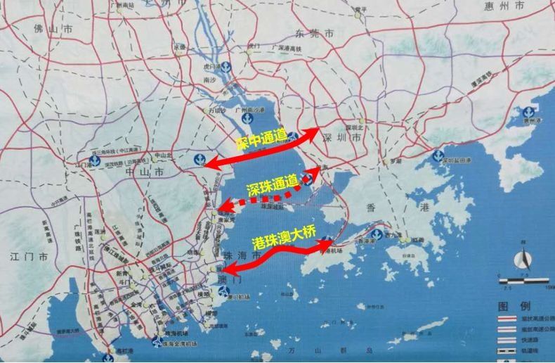 珠海又一条超级大桥:深珠通道!