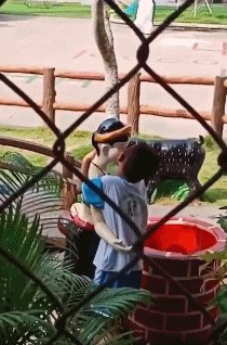 搞笑gif:女朋友生气,又哄不好的时候,大概就是这样子吧-青苹果影院