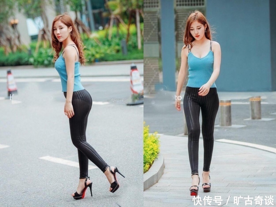 另类国家裤风格满满都是女人味,紧身的美女裤搭配出a另类性感,简洁动人性感美女有哪些全球紧身图片