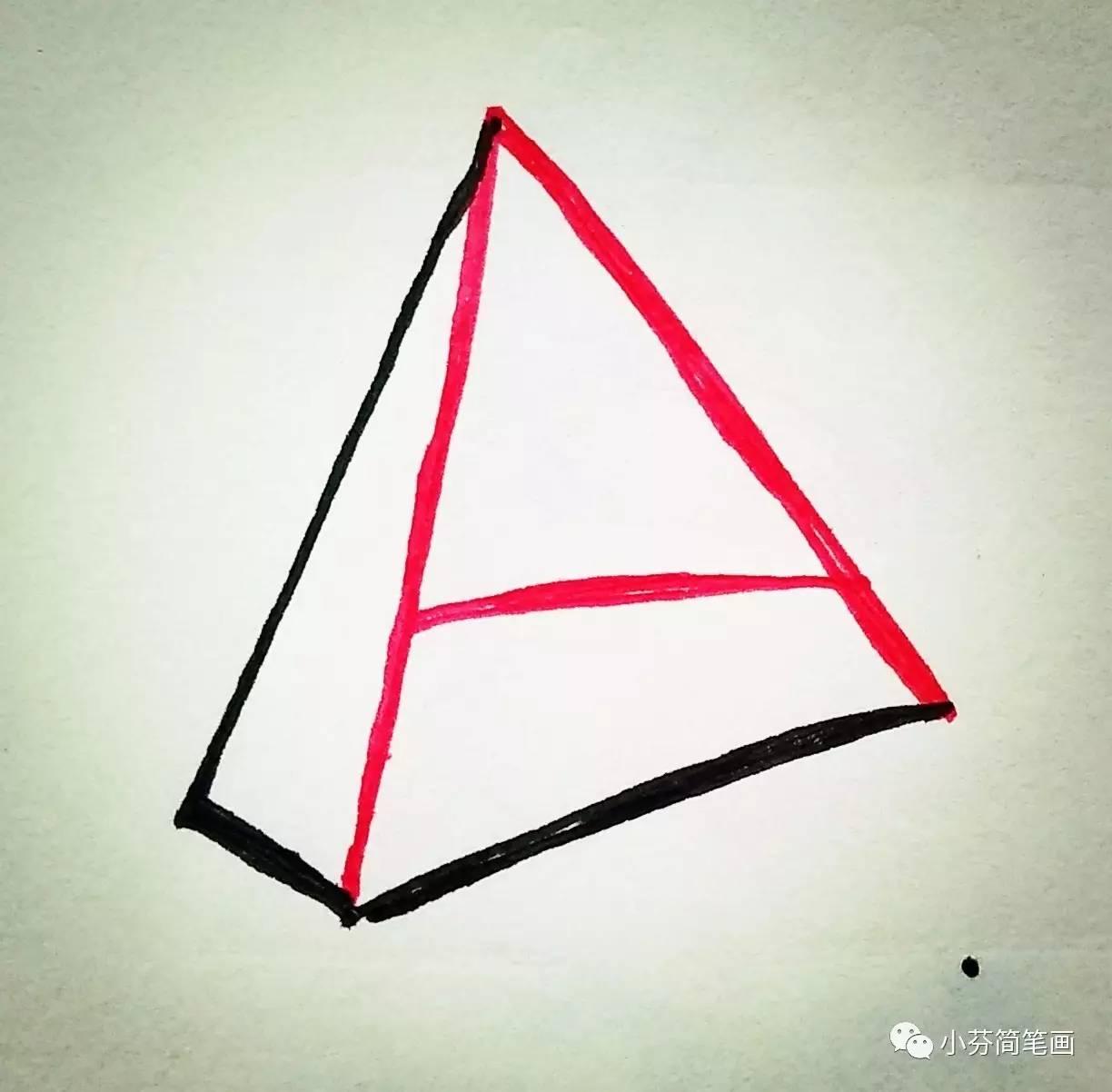 学个字母画个画:a与b简笔画