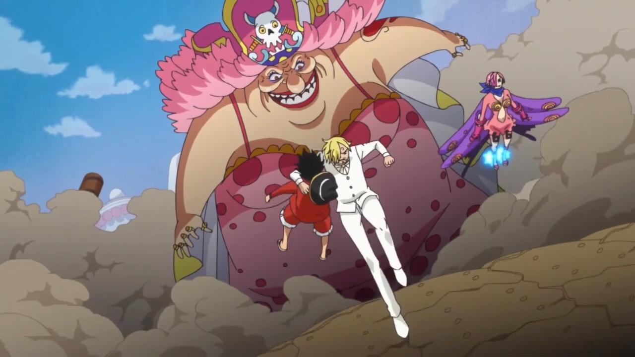 路飞4档打不过大妈_路飞打过大妈了吗_路飞4档打大妈