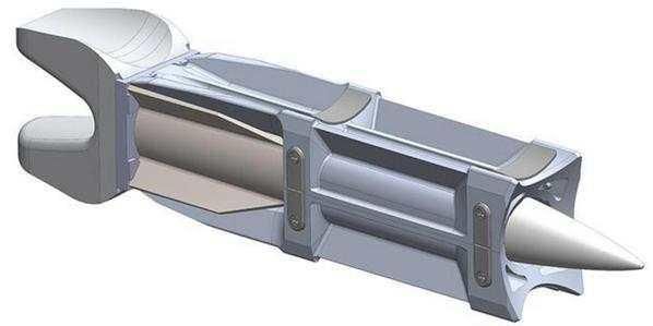 把图中的棍子想象成卡在轨道之间的炮弹,穿过炮弹上的电流和磁场之间